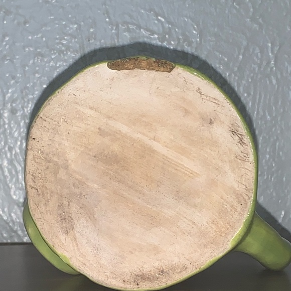 Vintage Avocado Green Tree Trunk Mug - Picture 6 of 6